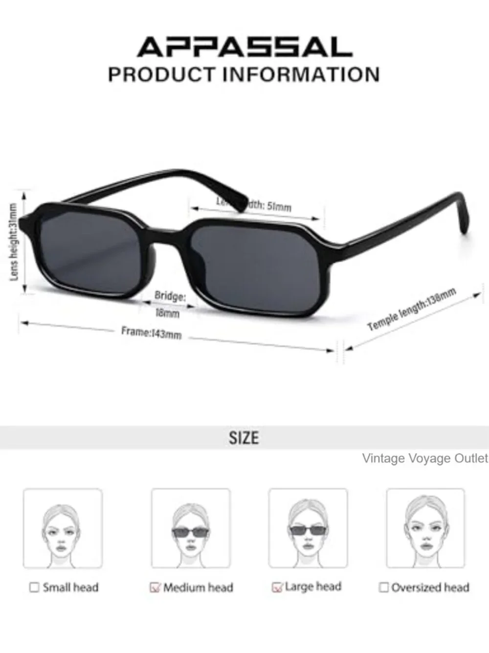 Retro Slim Rectangle Sunglasses Narrow 90s Y2K Thin Frame for Men Women